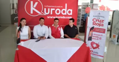 Kuroda lanz la campaa "Ayudemos a la Cruz Roja".