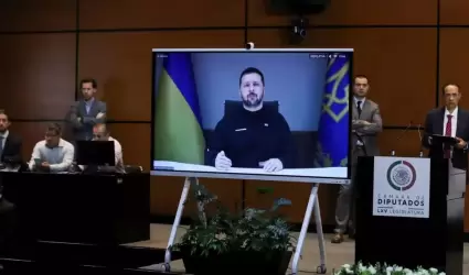 Zelenski llam al gobierno mexicano a sumarse a su frmula ucraniana de la Paz