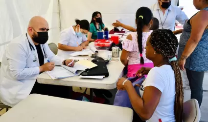 Servicios m�dicos para migrantes