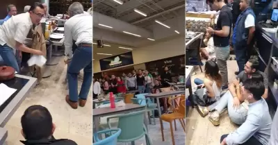 Visitantes del centro comercial Plaza Carso reaccionan al ataque en videos publi