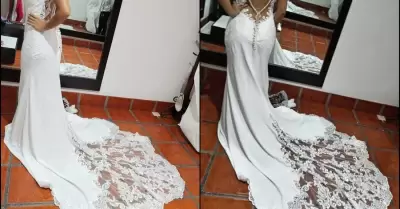 Dafnne Cort�s ofrece una recompensa a cambio de localizar el vestido de novia de