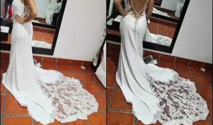 Dafnne Cort�s ofrece una recompensa a cambio de localizar el vestido de novia de