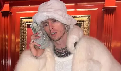 Machine Gun Kelly le gusta llamar la atenci�n.