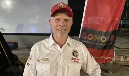 Darren Skilton, director del Rally Sonora