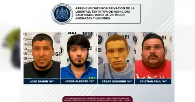 Cuatro pr�fugos de la ley