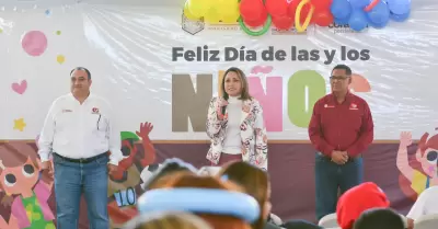Festejo a la ni�ez con discapacidad de las CRI's
