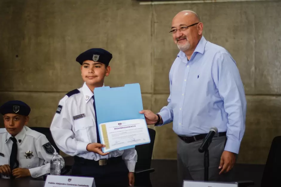 Celebraci�n del d�a del ni�o y ni�a funcionario por un d�a