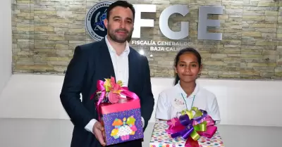 Ni�a designada fiscal por un d�a