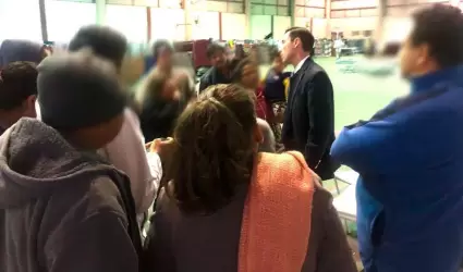El titular de la Direcci�n Municipal de Atenci�n al Migrante (DMAM), Enrique Luc