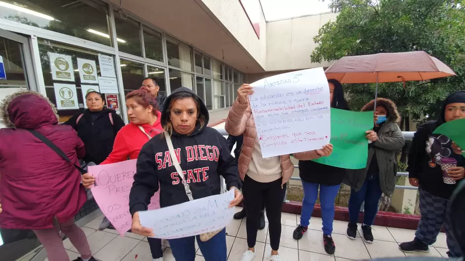 Protesta de Secundaria T�cnica 54