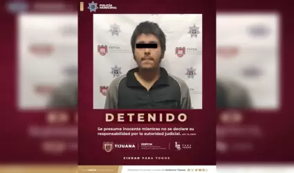 Hombre detenido por portar un arma