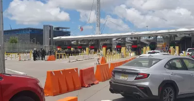 Realizan en Garita de San Ysidro un simulacro