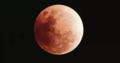 Se prevé que el eclipse lunar tenga una duración de 4 horas y 18 minutos.