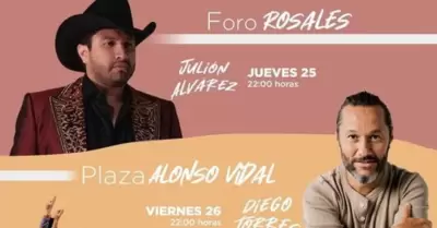 Julión Álvarez será el encargado de abrir las Fiestas del Pitic 2023