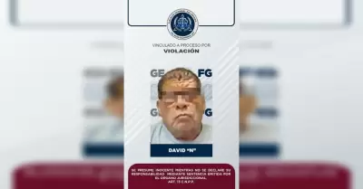 Sujeto acusado de violaci�n