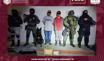 Narcomenudistas detenidos en Tijuana