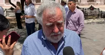 Alejandro Encinas Rodr�guez, subsecretario de Derechos Humanos, Poblaci�n y Migr