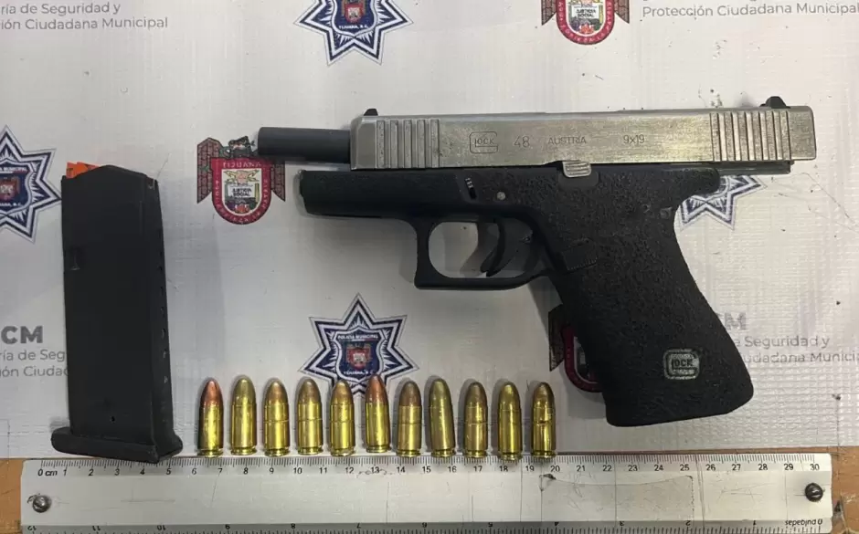 Detenido con armas