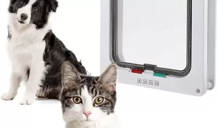 puerta para mascota