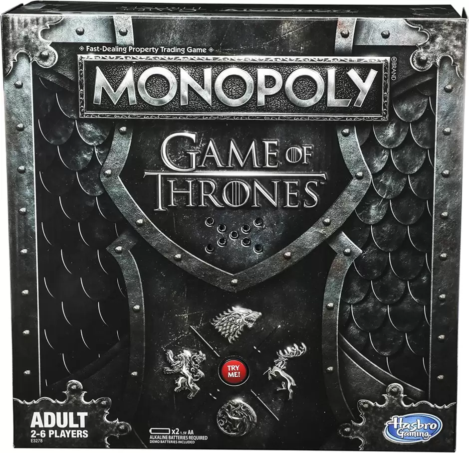 monopoly de game of thrones