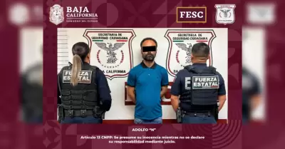 Detiene escuadr�n violeta a hombre