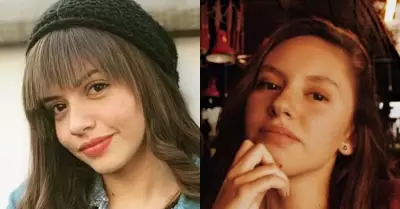 Daniela Parra y Alexa Hoffman son las hijas de Hctor Parra.