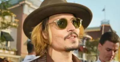 Johnny Depp firma contrato de 20 millones de dlares con Dior.