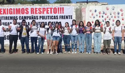 Exigen a partidos pol�ticos abstengan de colocar propaganda electoral