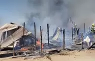 Incendio consume siete casas en la Invasión Guayacán