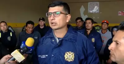 Jesús Fierro Romo, secretario general del Sindicato de Bomberos