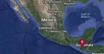 Sismo de magnitud preliminar 6.2 sacude Ciudad Hidalgo, Chiapas