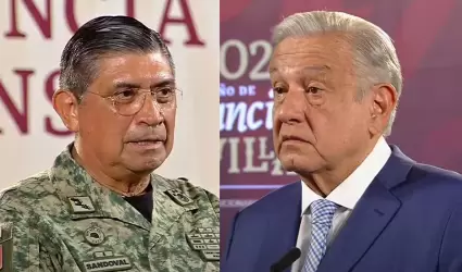 Luis Cresencio Sandoval y Andrs Manuel Lpez Obrador