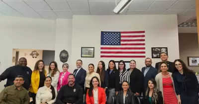 Actividad convocada por la embajada de Estados Unidos en México