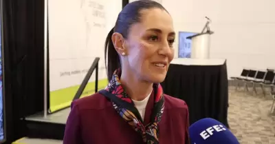 Claudia Sheinbaum, presumi� su labor al frente de la capital mexicana y reivindi
