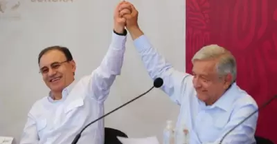 Alfonso Durazo Montao y Andrs Manuel Lpez Obrador