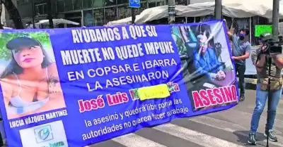 Encuentran muerta a Elvia Luc�a en despacho jur�dico