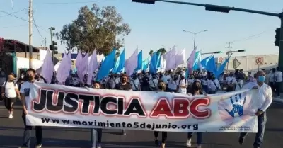 Marcha por la Justicia ABC