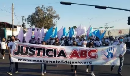 Marcha por la Justicia ABC