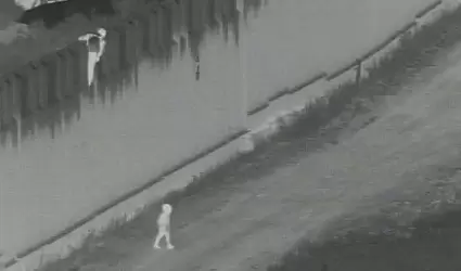 C�mara de Seguridad del muro fronterizo