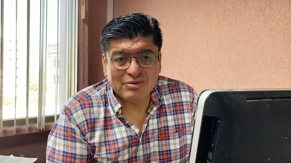 Gilberto Lagarda V�zquez, meteor�logo de la Conagua
