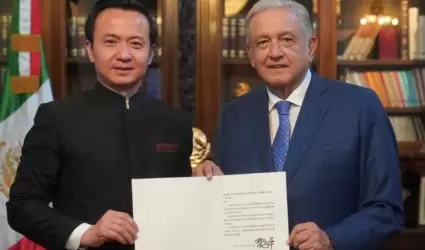Lpez Obrador recibi las cartas credenciales de siete embajadores.