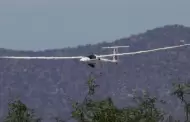 Realizan vuelo de reconocimiento para combatir incendio forestal en Rosario Tesopaco