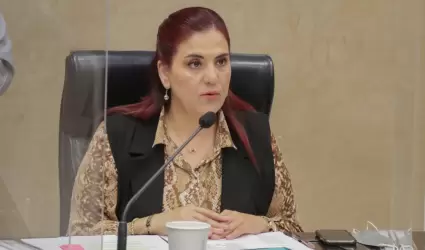 Beatriz Cota Ponce, diputada presidenta de la Comisión de Educación y Cultura