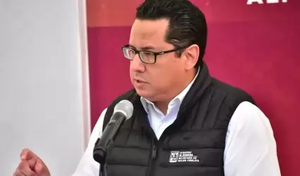 Jos Luis Aloma Zegarra, titular de la Secretara de Salud del gobierno del est