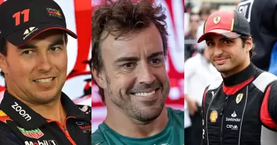 Checo Prez recibi reclamos de Fernando Alonso y Carlos Sainz