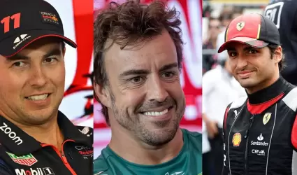 Checo Prez recibi reclamos de Fernando Alonso y Carlos Sainz