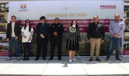 Arranca de obra encabezada por Araceli Brown