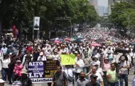 Ciudadanos realizan marcha nacional en defensa de la Suprema Corte