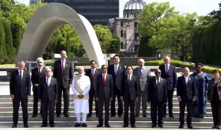 Reunión del G-7 en Japón