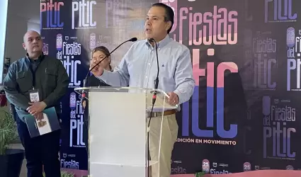 Antonio Astiazarán ofrece informe sobre Fiestas del Pitic 2023